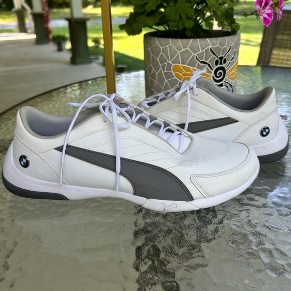 NW0T-Puma Motorsport -BMV-Men's White/Black Sneakers- KART CAT lll - Picture 6 of 9